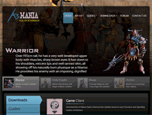 Tablet Screenshot of a3mania.com